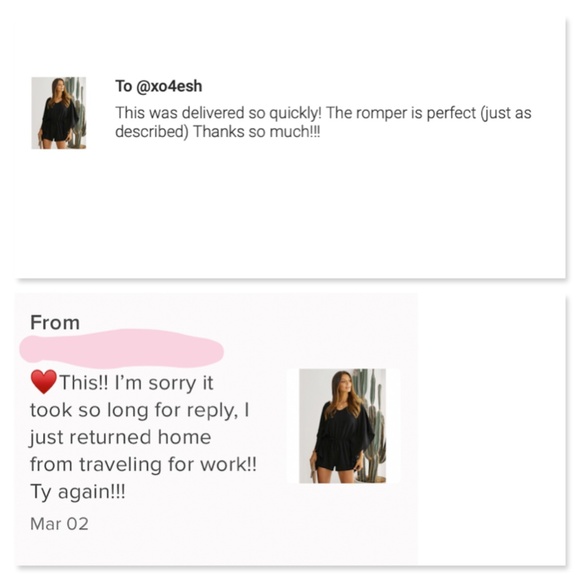 Batwing Sleeve Drawstring Waist Black Romper - Picture 5 of 7